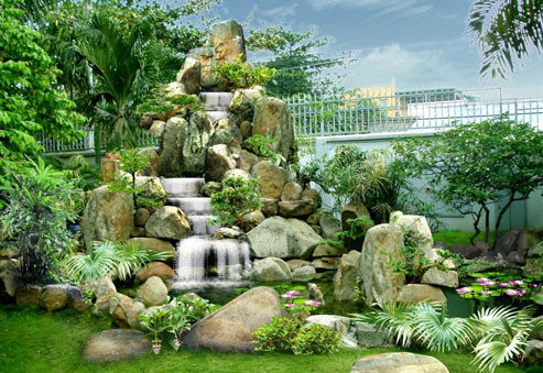 Thiết kế thi c&ocirc;ng hồ c&aacute; Koi tại Ph&uacute; Y&ecirc;n